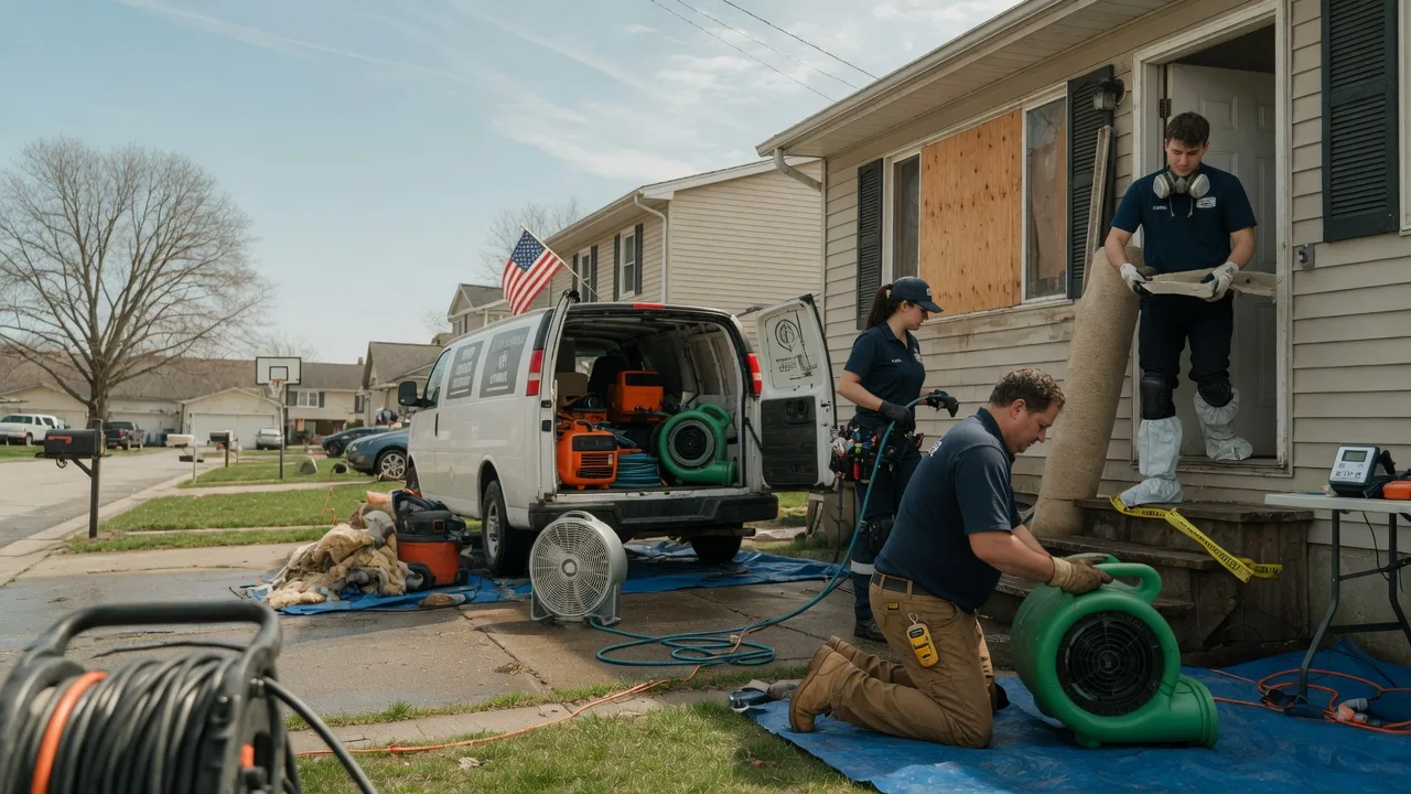 Water Damage Restoration in Mount Nebo, WV near me